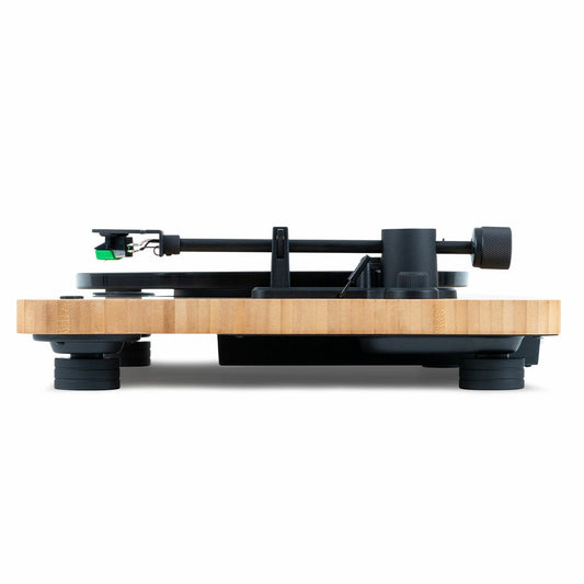 House of Marley Stir It Up Lux Wireless Turntable EM-JT010-SB Bamboo Bluetooth 5.3