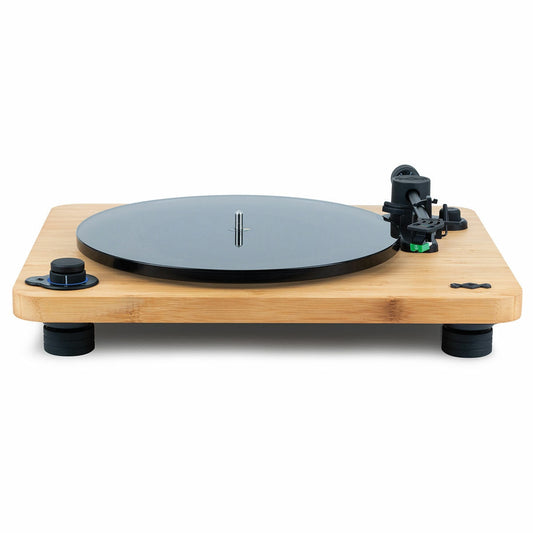 House of Marley Stir It Up Lux Wireless Turntable EM-JT010-SB Bamboo Bluetooth 5.3