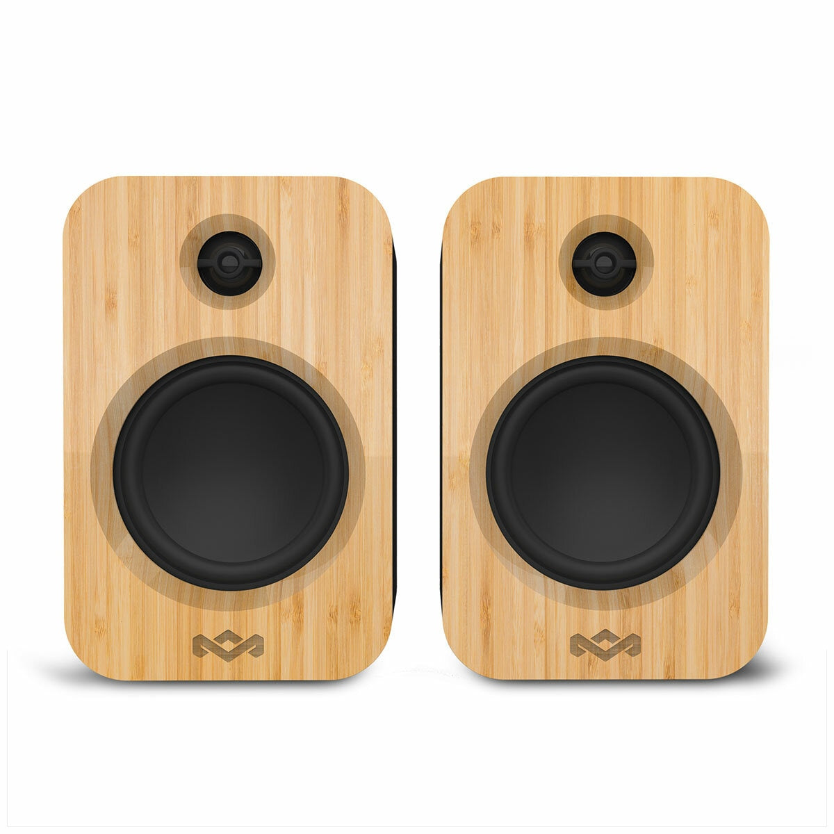 House of Marley Get Together Duo Wireless Speakers EM-JA019-SB Black/Timber