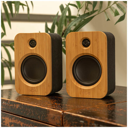 House of Marley Get Together Duo Wireless Speakers EM-JA019-SB Black/Timber