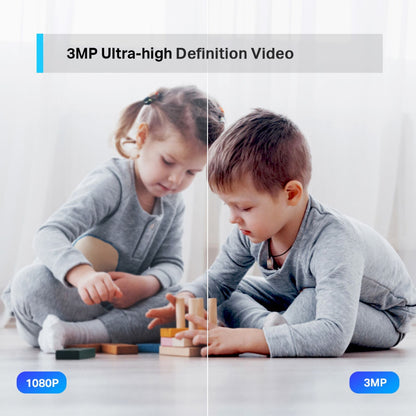 TP-Link Tapo C210 3MP Pan Tilt Home Security Wi-Fi Camera - 2 Pack