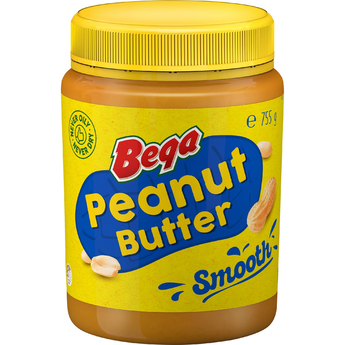 Bega Smooth Peanut Butter 755g