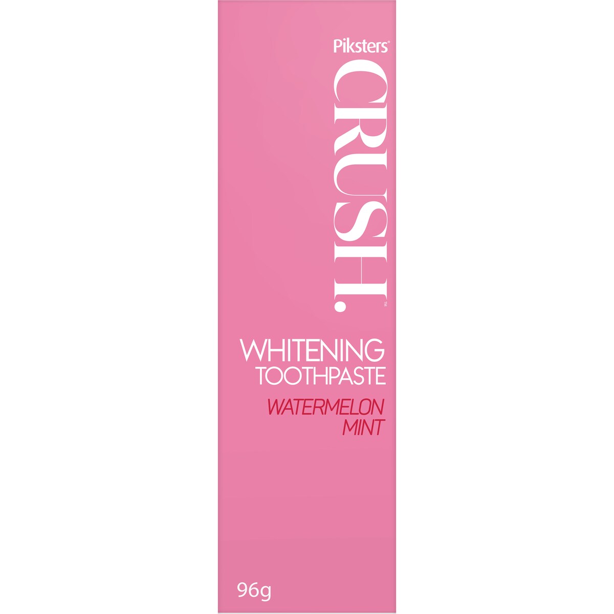 Piksters Crush Whitening Toothpaste Watermelon 96g