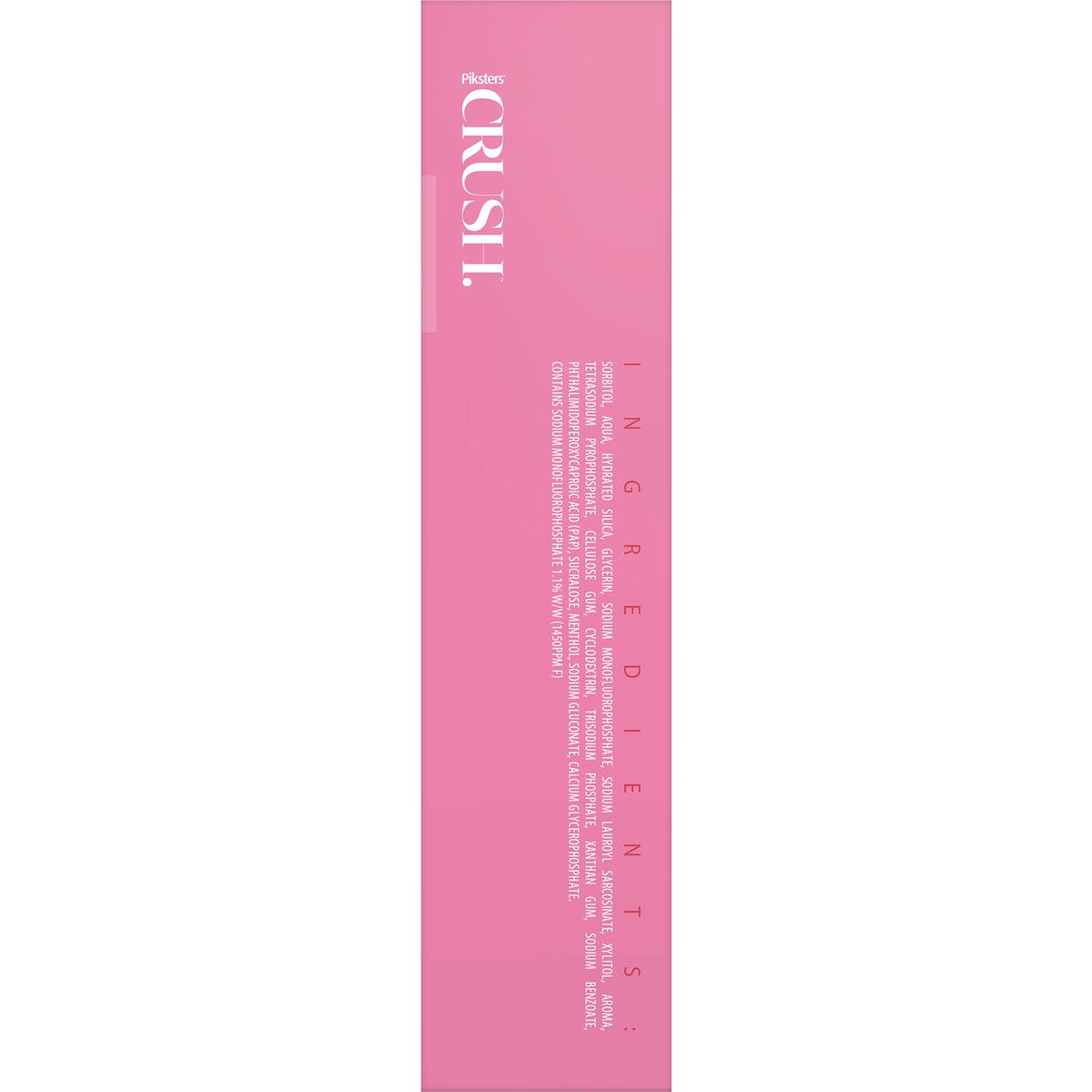 Piksters Crush Whitening Toothpaste Watermelon 96g