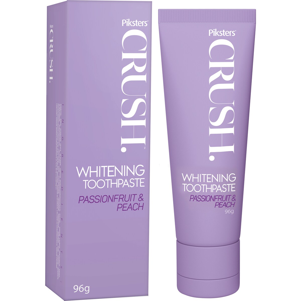 Piksters Crush Whitening Toothpaste Passionfruit 96g