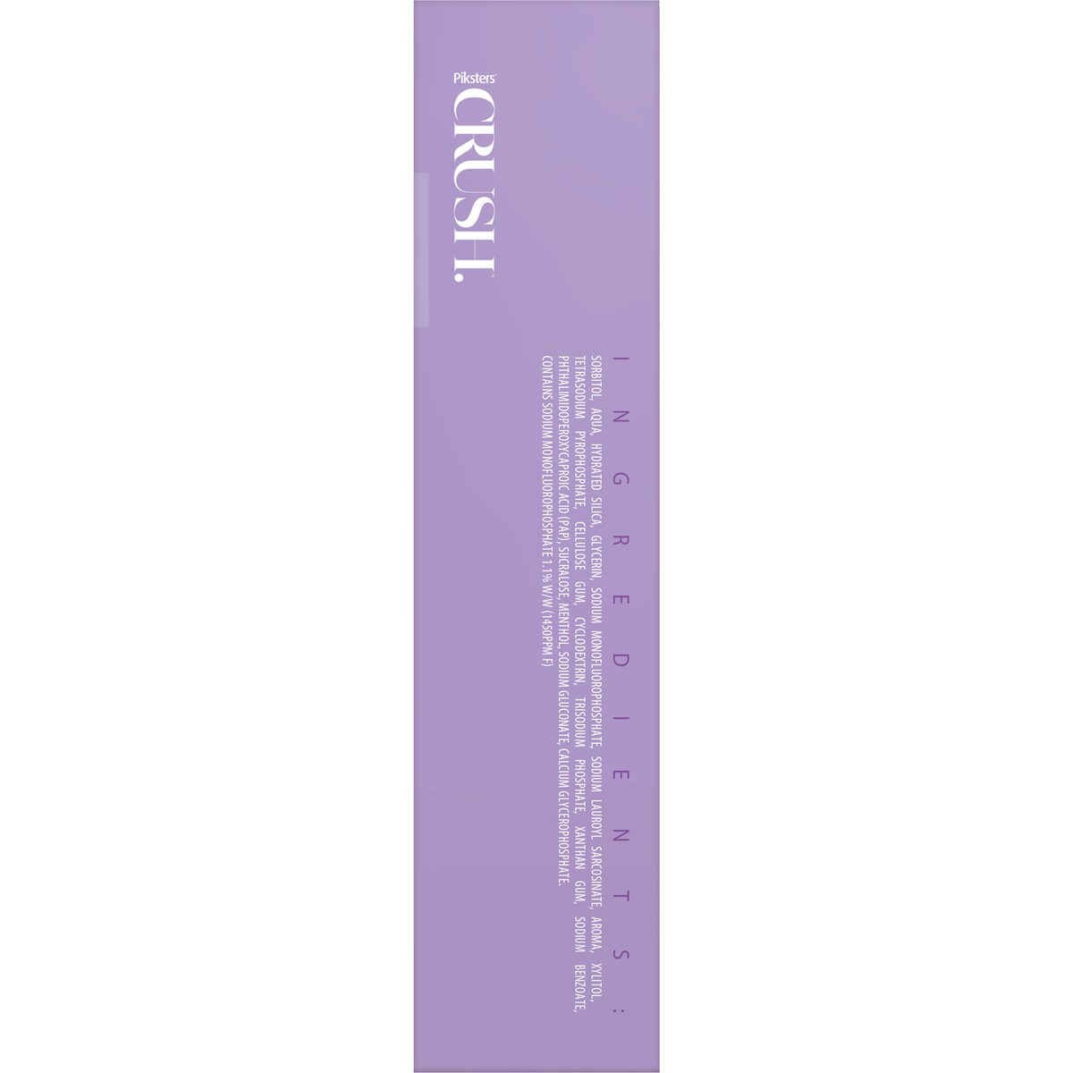 Piksters Crush Whitening Toothpaste Passionfruit 96g