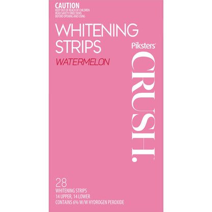 Piksters Crush Whitening Strips Watermelon 28 Pack