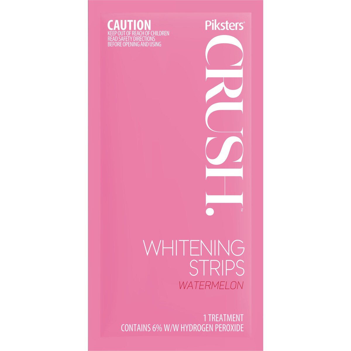 Piksters Crush Whitening Strips Watermelon 28 Pack