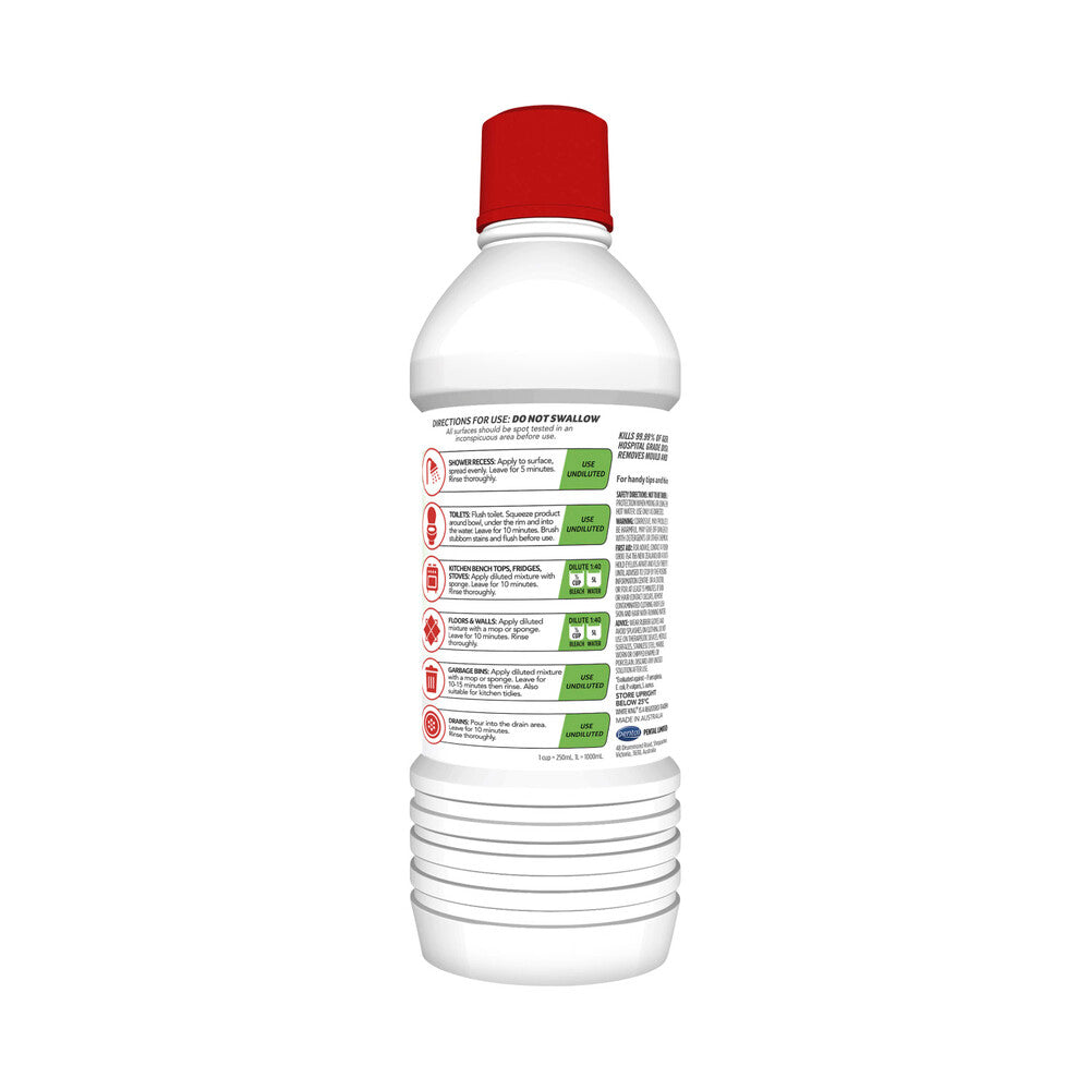 White King Disinfectant eaner Concentrate Citrus - 1L