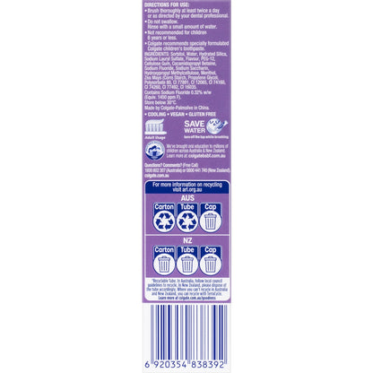 Colgate Max Fresh Toothpaste With Mini Breath Hearts Rainbow 100g