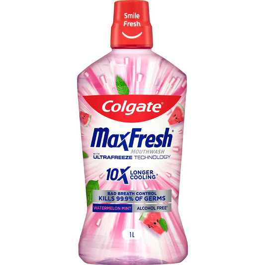 Colgate Max Fresh Mouthwash Watermelon Mint 1l