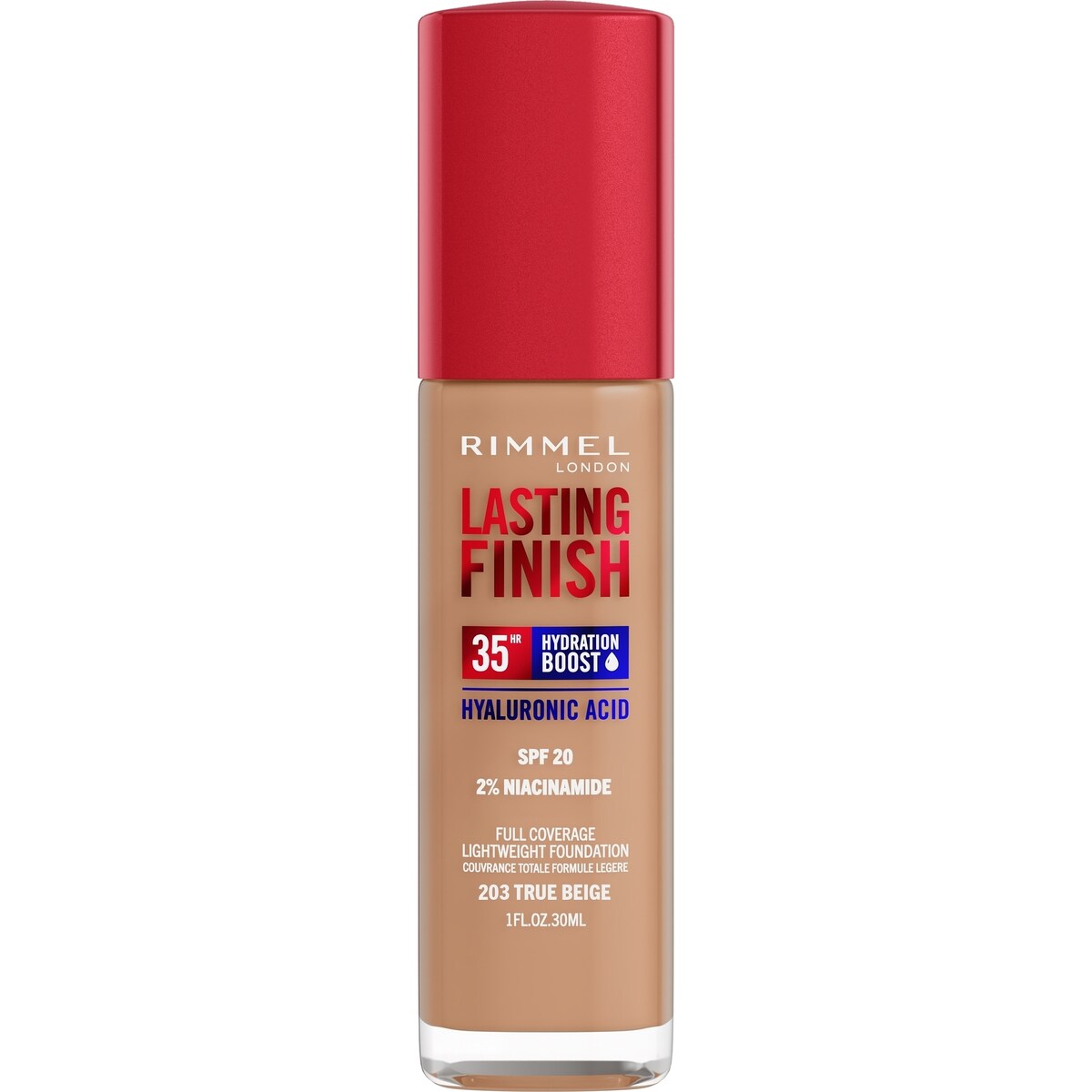 Rimmel London Lasting Finish 25hr Foundation True Beige 30ml