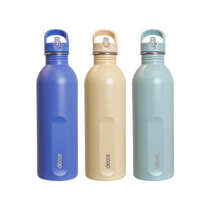 Decor Stainless Steel Snap & Seal Bottle 1l - 1 Each