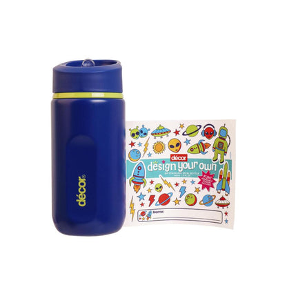 Decor Sip Straw Junior Stainless Steel Bottle 500ml - 1 each