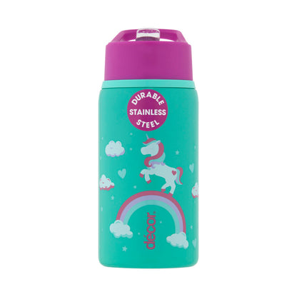 Decor Sip Straw Junior Stainless Steel Bottle 500ml - 1 each
