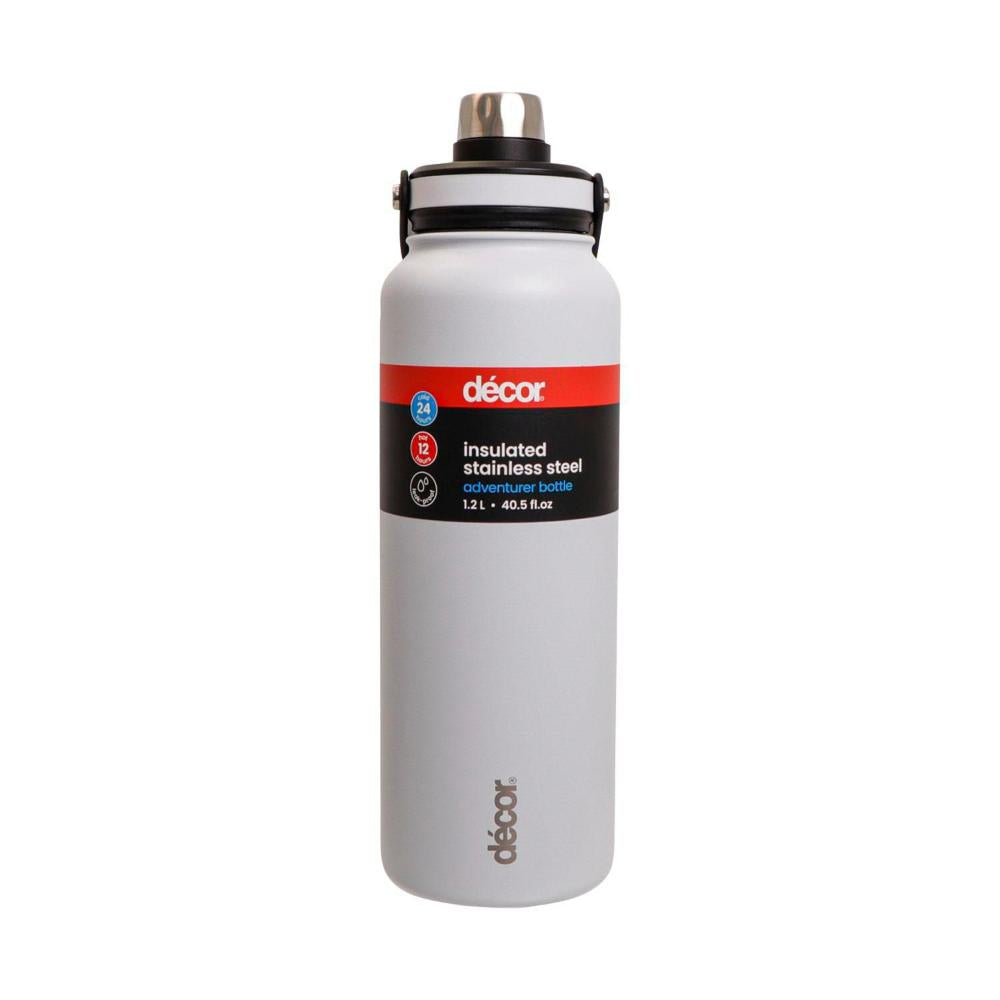 Decor Adventurer Stainless Steel Bottle 1.2l - 1 each