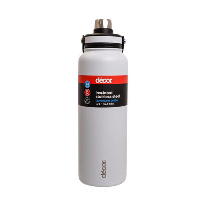 Decor Adventurer Stainless Steel Bottle 1.2l - 1 each