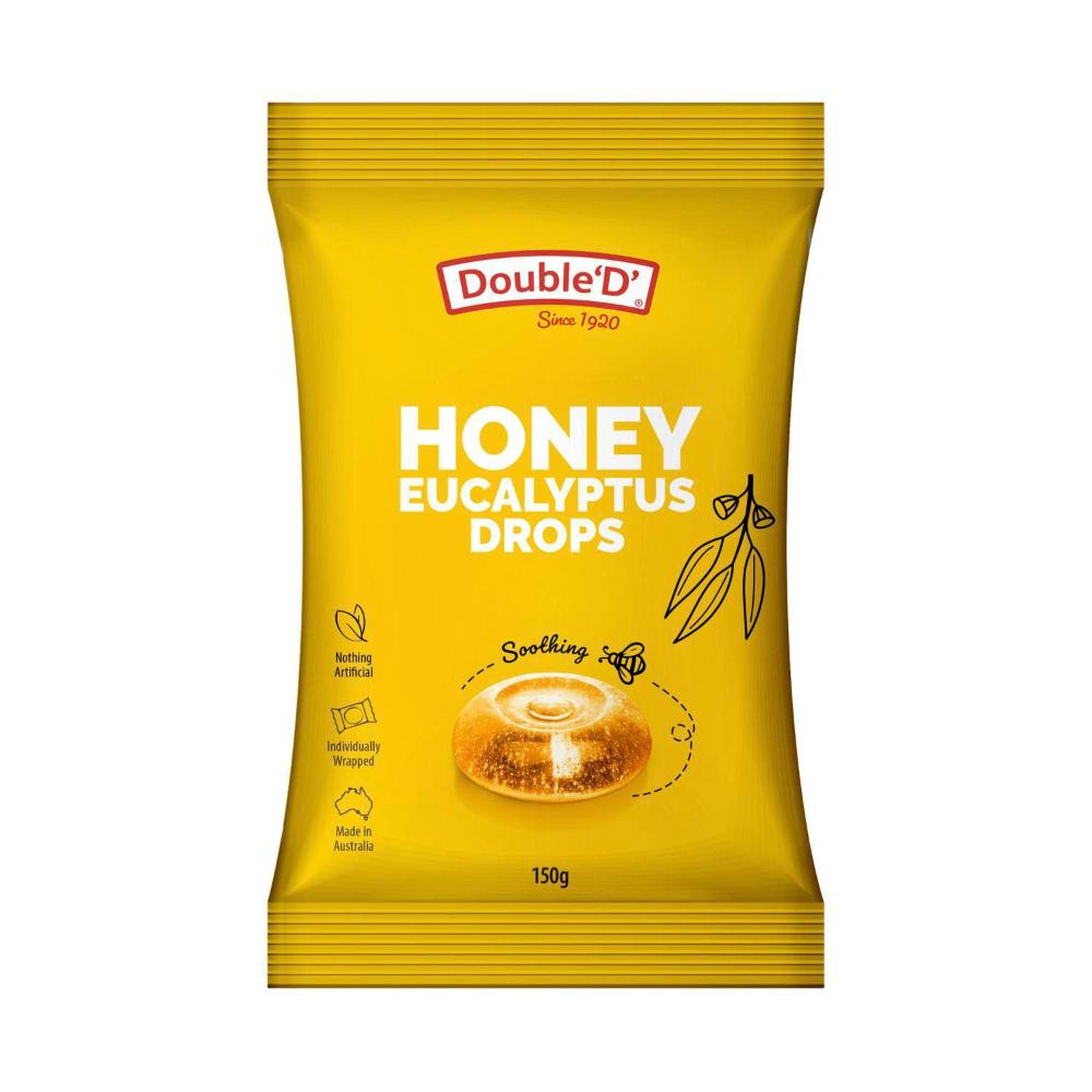 Double D Eucalyptus & Honey Drops - 150g