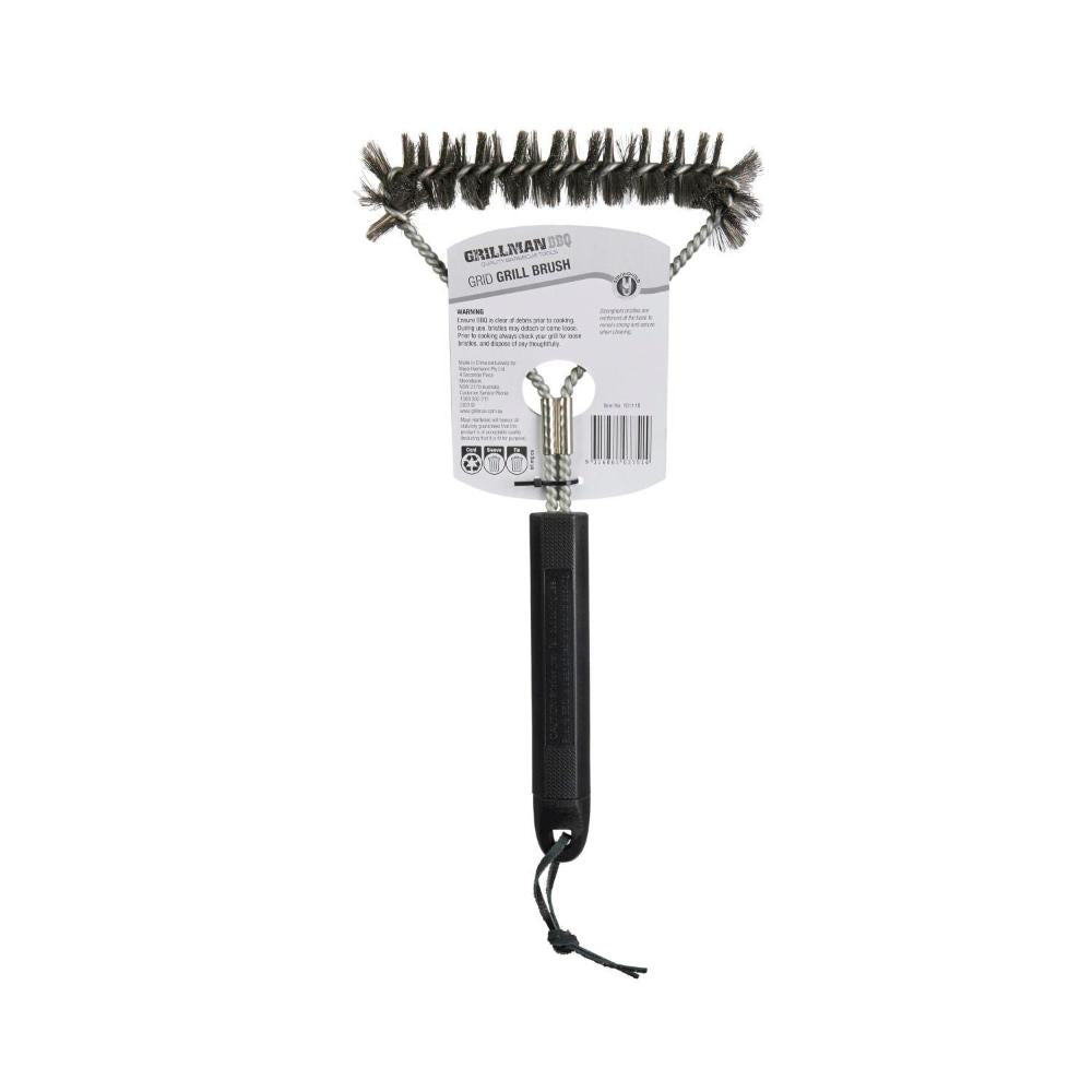 Grillman Grid Grill Brush - 1 each