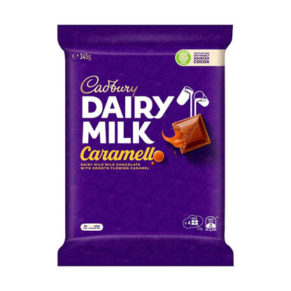 Cadbury Dairy Milk Caramello Large Chocolate Block - 345g