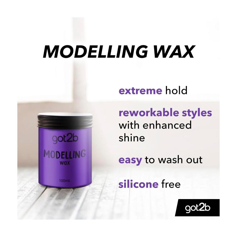 Schwarzkopf Got2b Modelling Wax - 100mL