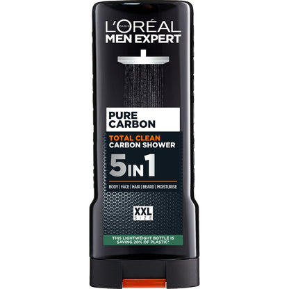 L'oreal Pure Carbon Shower Gel 400ml