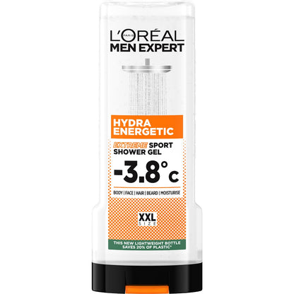 L'oreal Hydra Energetic Shower Gel Extreme Sport 400ml