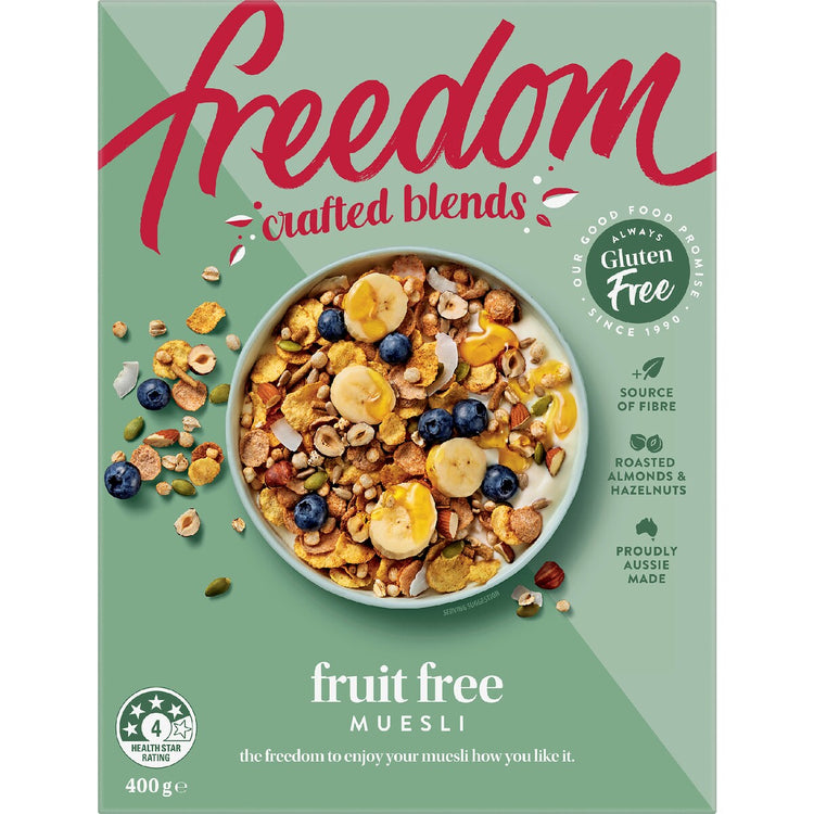 Freedom Fruit Free Muesli 400g