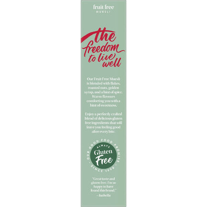 Freedom Fruit Free Muesli 400g