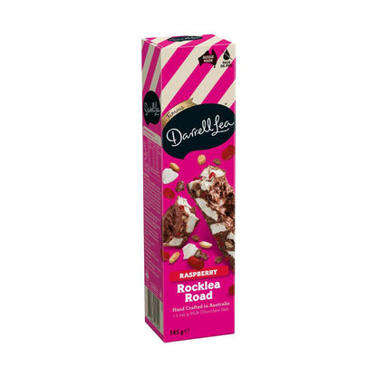 Darrell Lea Milk Chocolate Rocklea Road Raspberry Slab - 145g