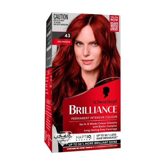 Schwarzkopf Brilliance 43 Red Passion - 1 each