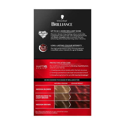Schwarzkopf Brilliance 43 Red Passion - 1 each