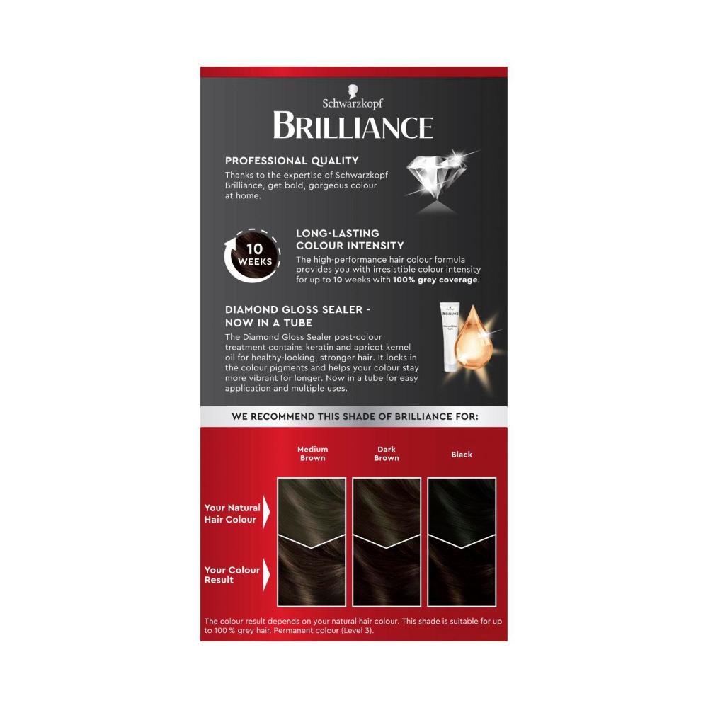 Schwarzkopf Brilliance 89 Bitter Sweet Chocolate - 1 each
