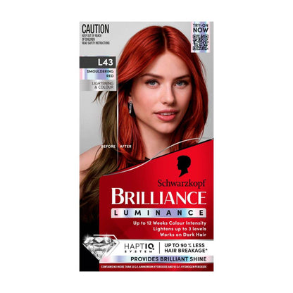 Schwarzkopf Brilliance L43 Smouldering Red - 1 each