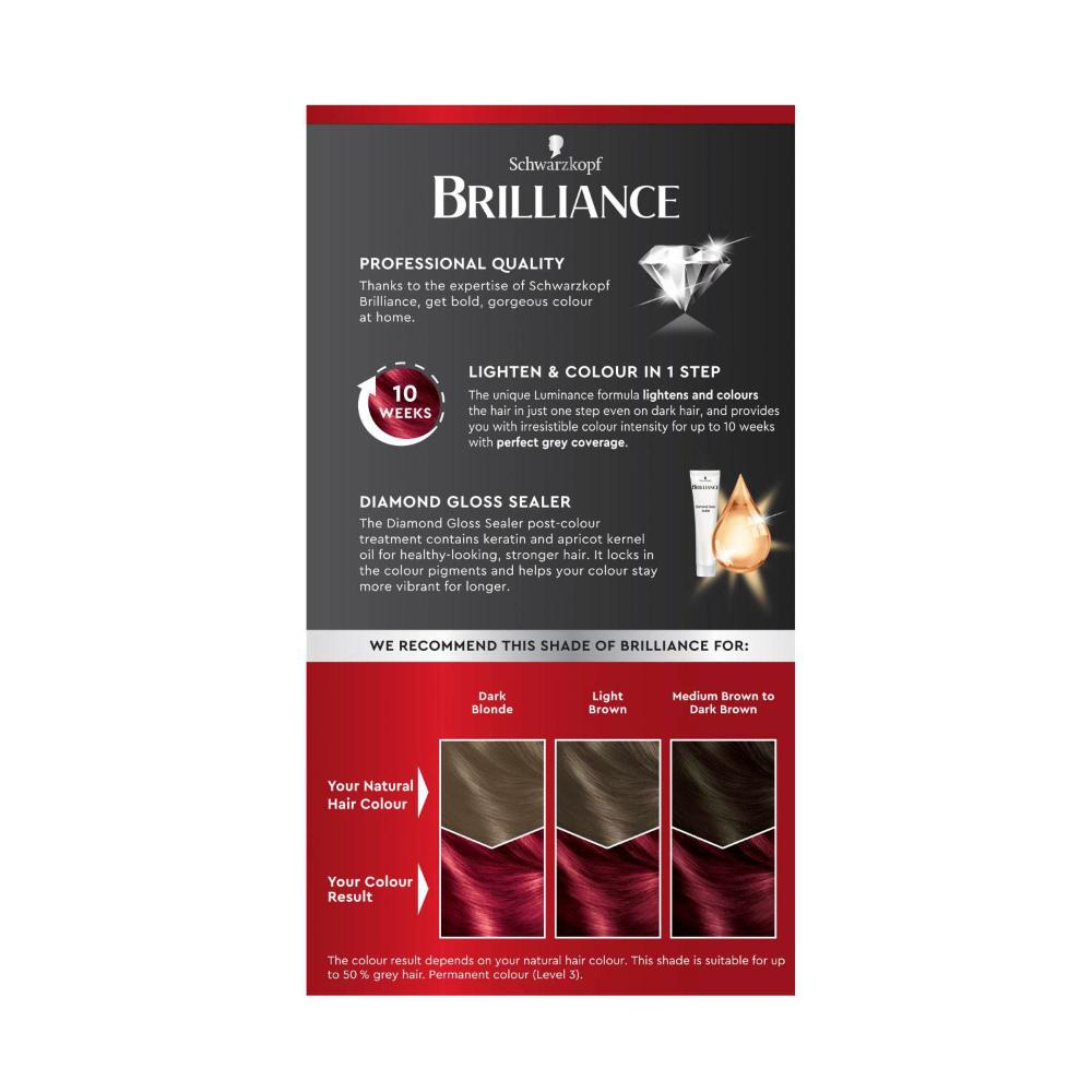 Schwarzkopf Brilliance L43 Smouldering Red - 1 each
