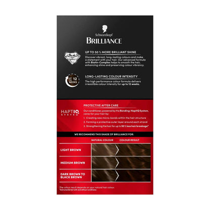 Schwarzkopf Brilliance 46 Coffee Brown - 1 each