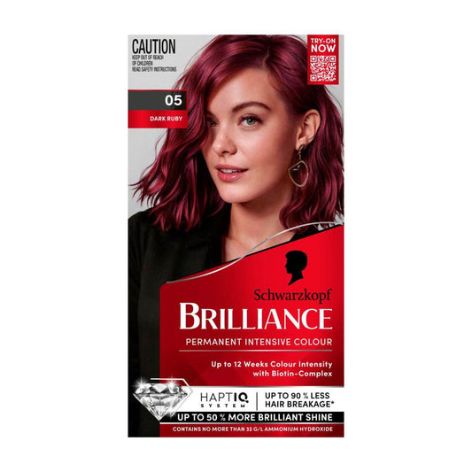 Schwarzkopf Brilliance 05 Dark Ruby - 1 pack
