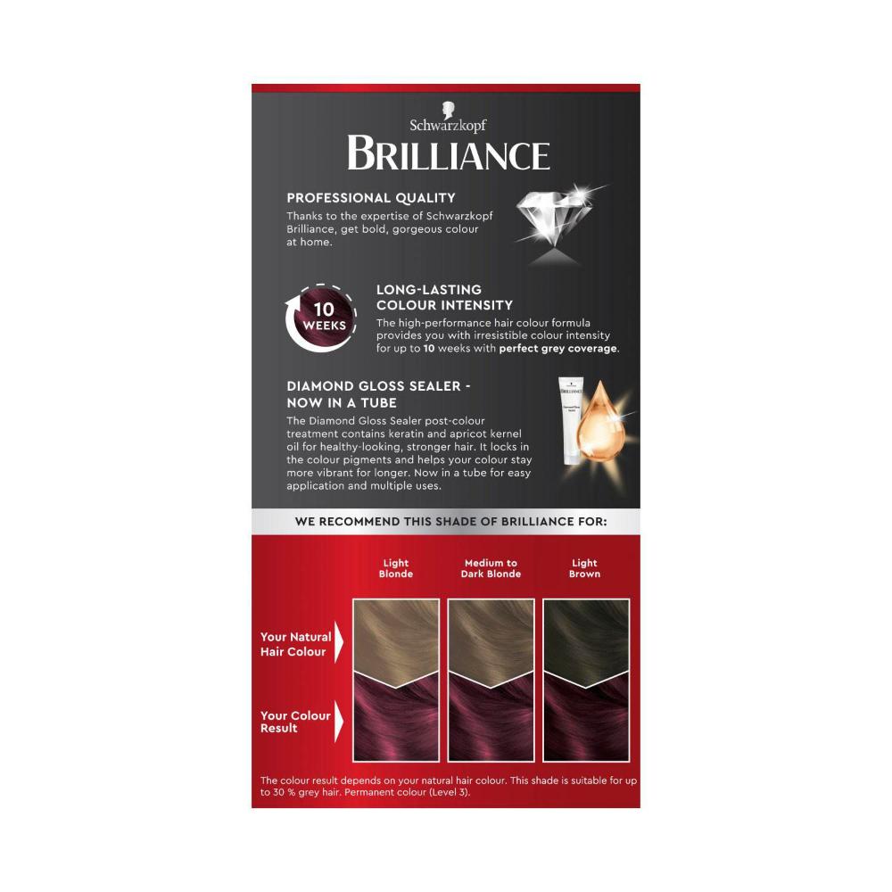 Schwarzkopf Brilliance 05 Dark Ruby - 1 pack