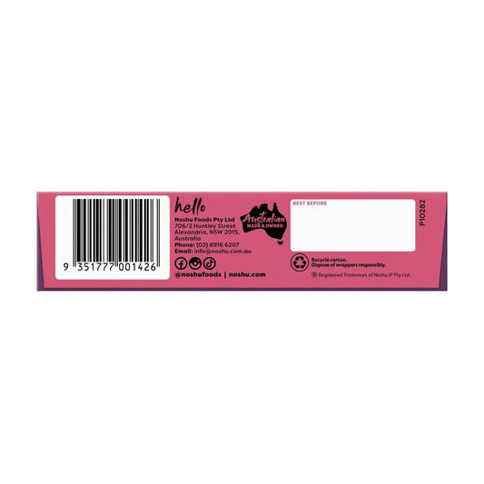 Noshu Low Carb Cherry And Coconut Indulgence Bars - 160g