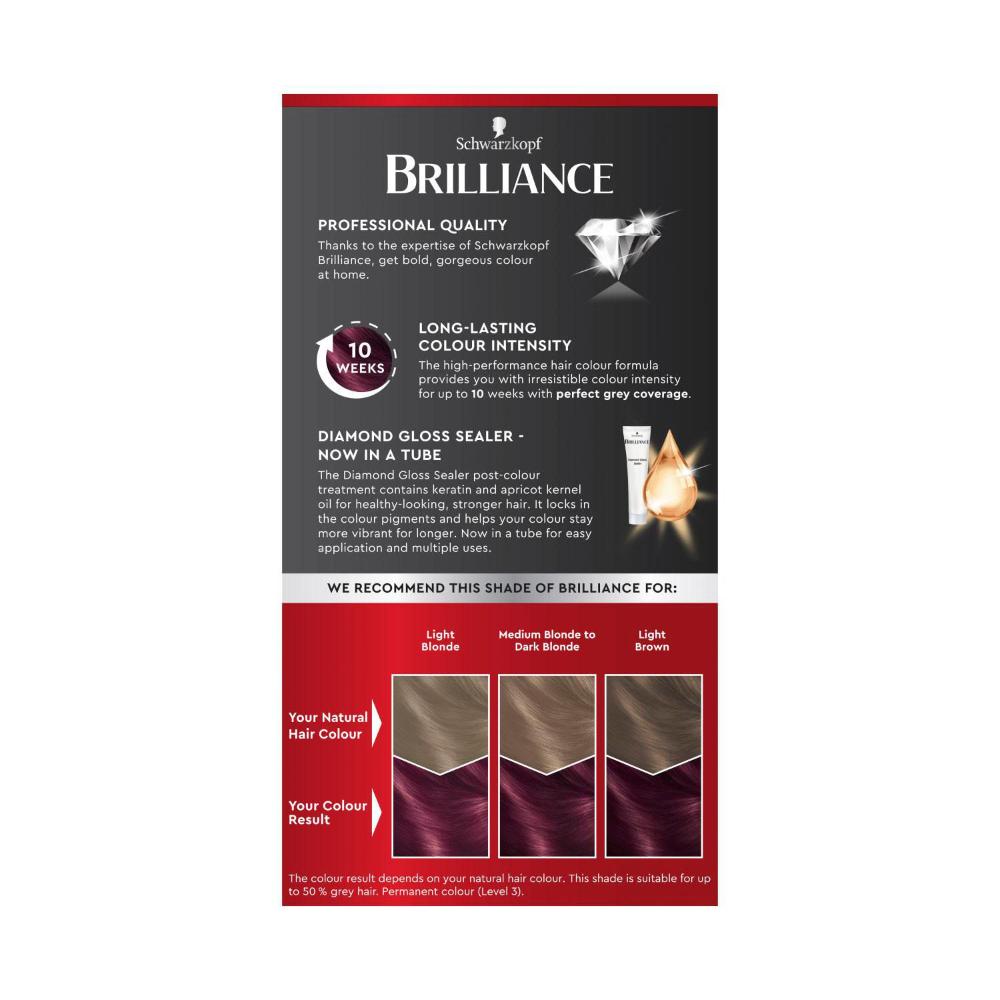 Schwarzkopf Brilliance 23 Burgundy Chic - 1 each