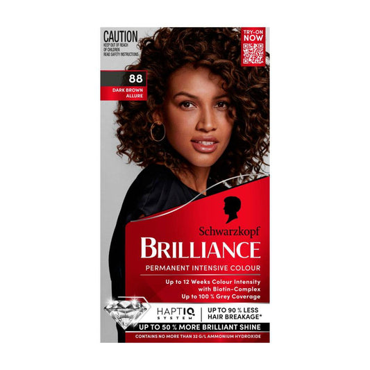 Schwarzkopf Brilliance 88 Dark Brown Allure - 1 each