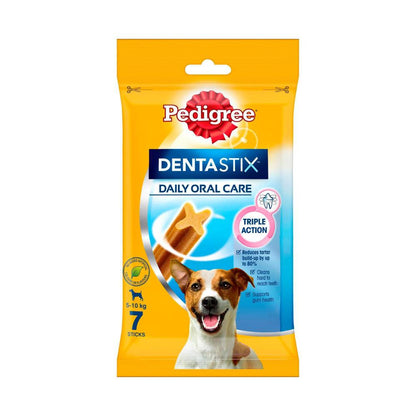 Pedigree Dentastix Small Dog Treats Daily Oral Care Dental Chews - 7 pack