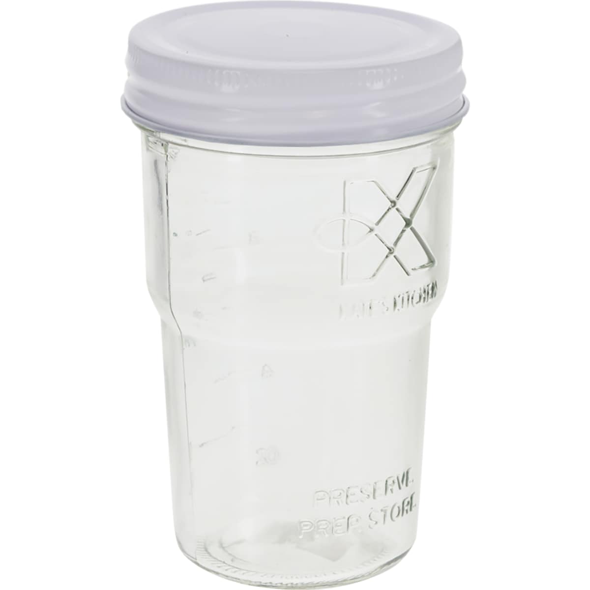 Kate's Kitchen Embossed Stackable Preserving Jar 450ml Each