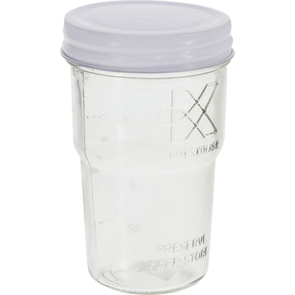 Kate's Kitchen Embossed Stackable Preserving Jar 450ml Each
