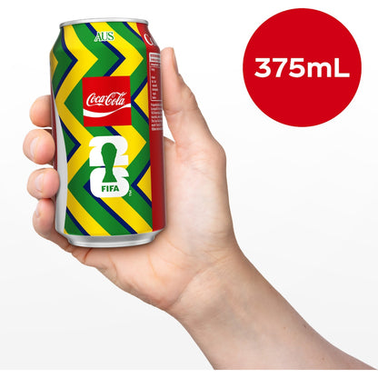 Coca-cola Classic Soft Drink Cans 375ml X 24 Pack