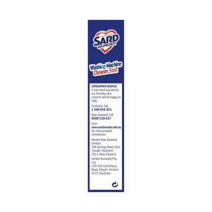Sard Wonder Washing Machine eaner Antibacterial 5 In 1 2x75g - 150g