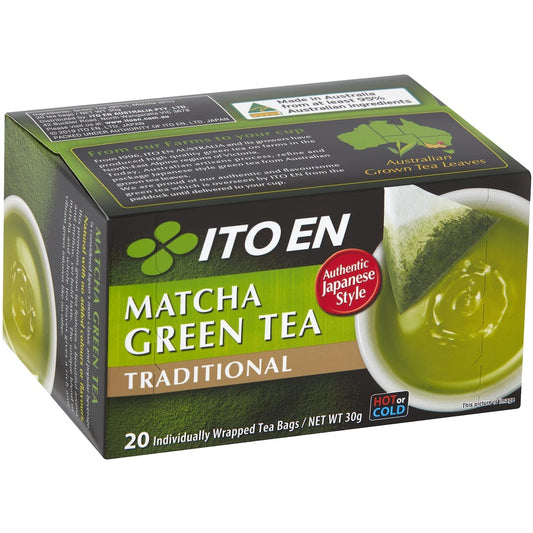 Ito En Matcha Green Tea Traditional 20 Pack