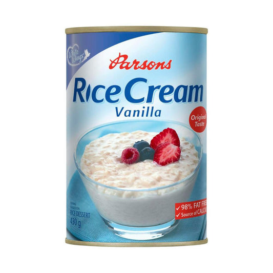 Parsons Vanilla Creamed Rice - 430g