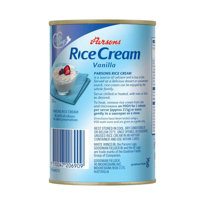Parsons Vanilla Creamed Rice - 430g