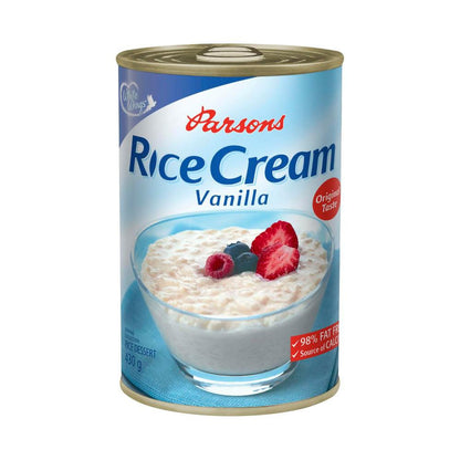 Parsons Vanilla Creamed Rice - 430g